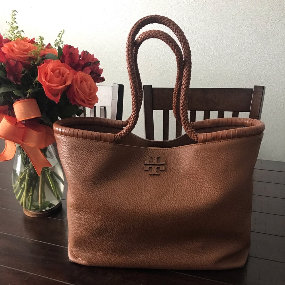 Tory Burch leather tote bag